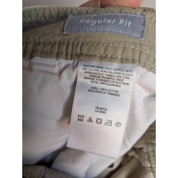 Columbia Mens Khaki Omni Shield Advance Repellency Pants Size 34x30 EUC - Picture 11 of 12